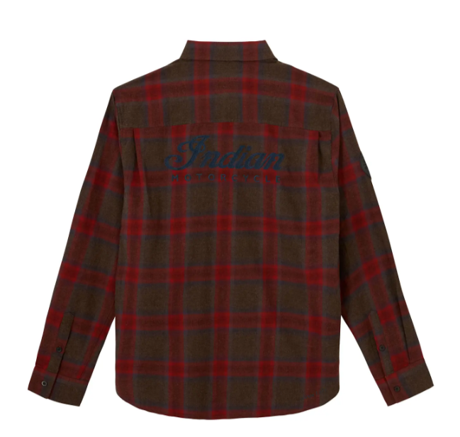 Men's Nashville Plaid Shirt, Red