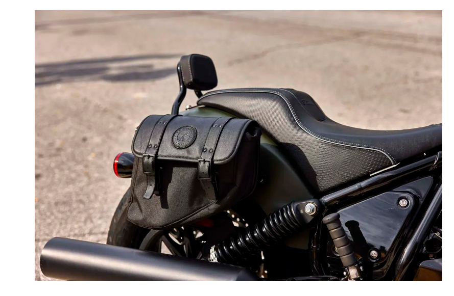 Bobber with saddlebags on sale