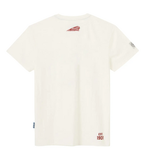 Men's Scout Classic Checked T-Shirt, White