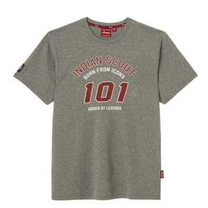 Men's Indian Scout 101 T-Shirt, Gray