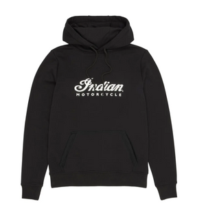 Women's Essential Script Logo Hoodie, Black