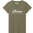 Load image into Gallery viewer, Women's Essential Script Logo T-Shirt, Green
