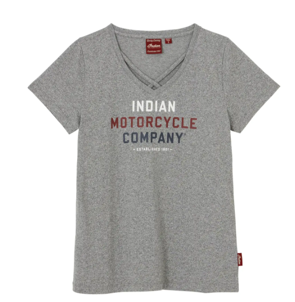 Women's Tri Color Logo T-Shirt, Gray