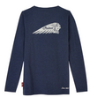 Load image into Gallery viewer, Women's Headdress Henley LS T-shirt, Navy
