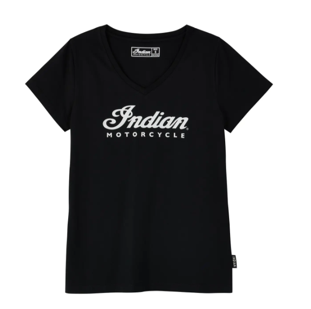 Women's Essential Script Logo T-Shirt, Black
