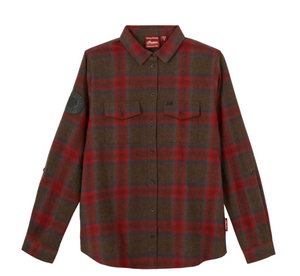 Women's Nashville Plaid Shirt, Red