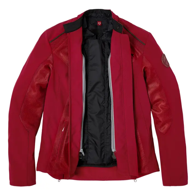 Women's Austin Mesh Jacket, Red