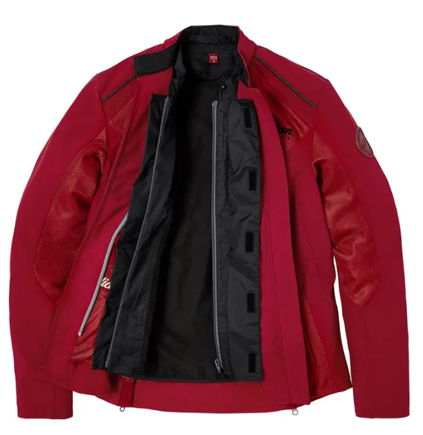 Women's Austin Mesh Jacket, Red