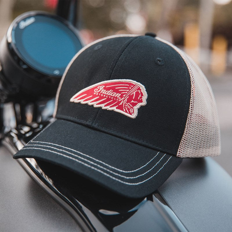Men's Trucker Hat, Black – Indian Motorcycle Orange County