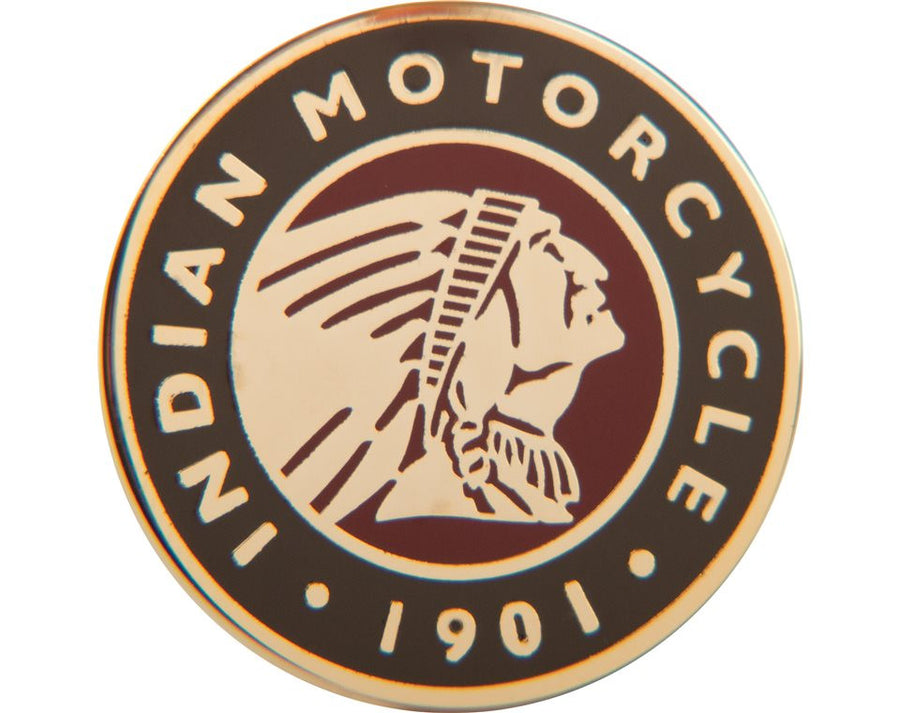 INDIAN MOTORCYCLE® Circle Icon Pin Badge