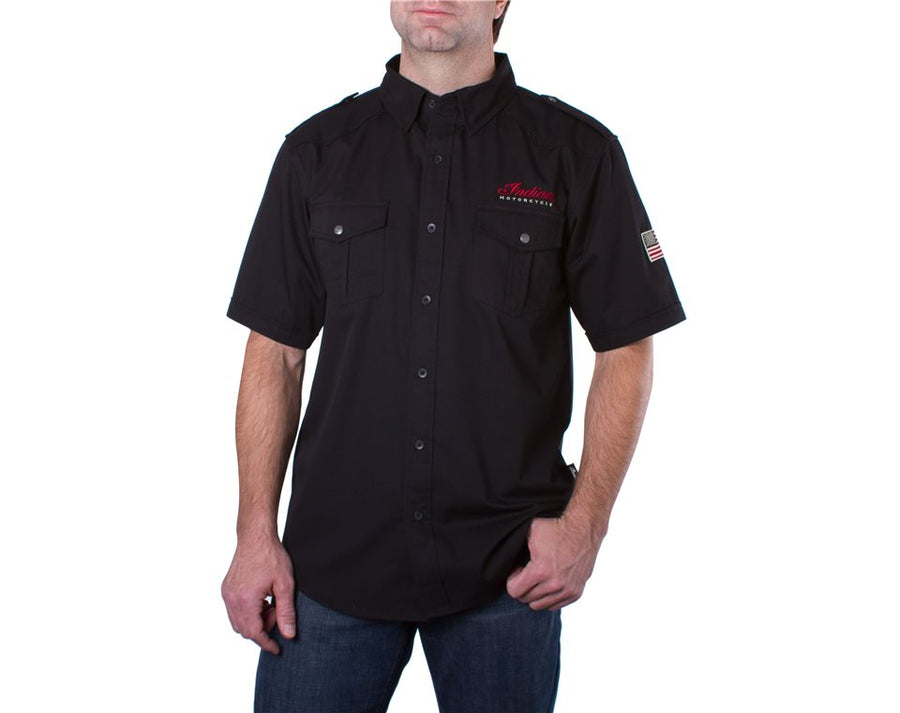 motorcycle dress shirt Sargeant