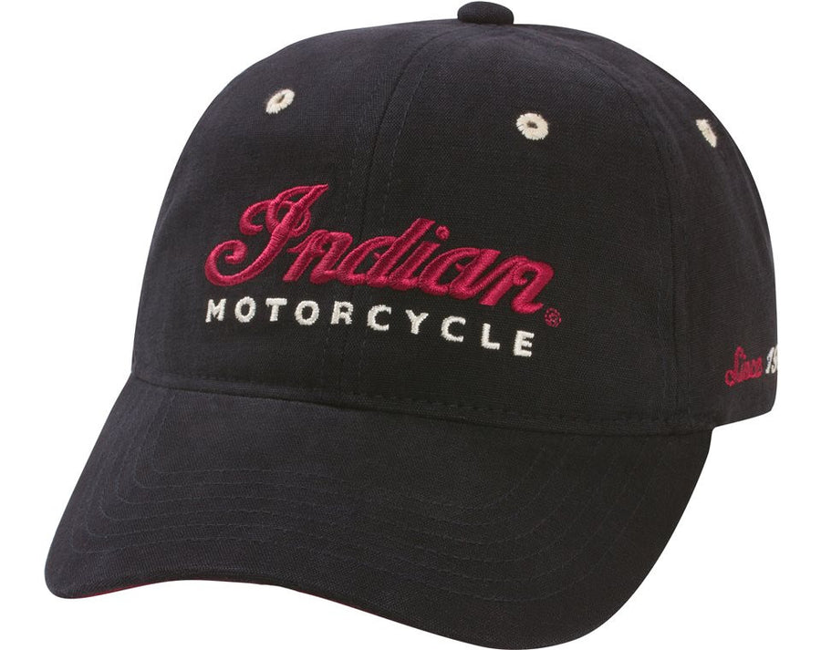 Logo Hat - Black by Indian Motorcycle