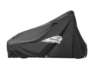 Indian Motorcycle All-weather Black Vinyl Tail Bag - Black - Moore Speed Racing