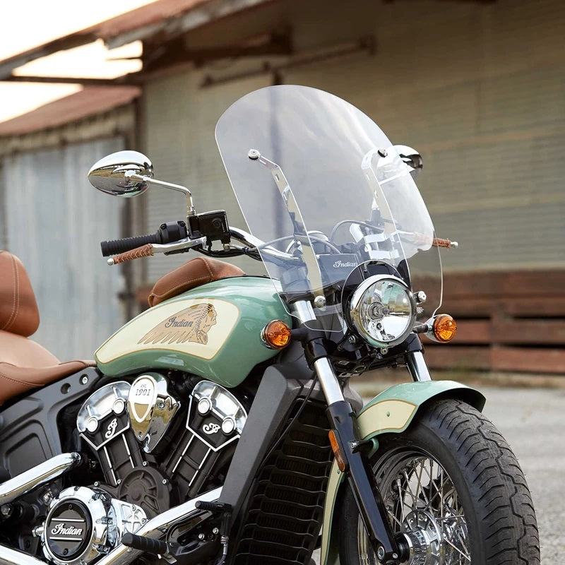 Batwing Fairing Bobber Windshield Wind Deflector Windscreen