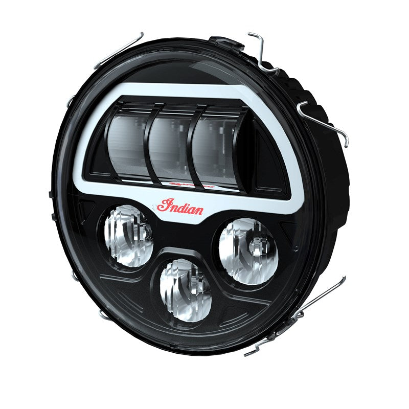 Scout® Pathfinder LED Headlight – Indian Motorcycle Orange County