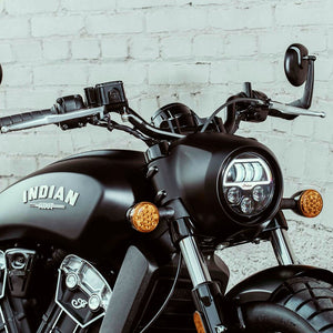 Scout® Pathfinder LED Headlight – Indian Motorcycle Orange County