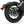 Load image into Gallery viewer, Aluminum 19 in. Front and 18 in. Rear Spoke Wheel Set, Black
