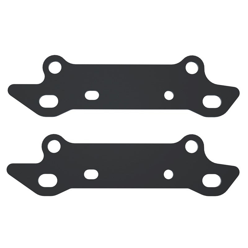 Steel Accessory Mounting Kit in Black, Pair (FTR)