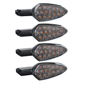Front and Rear Turn Signals in Clear, 4 Pack (FTR)