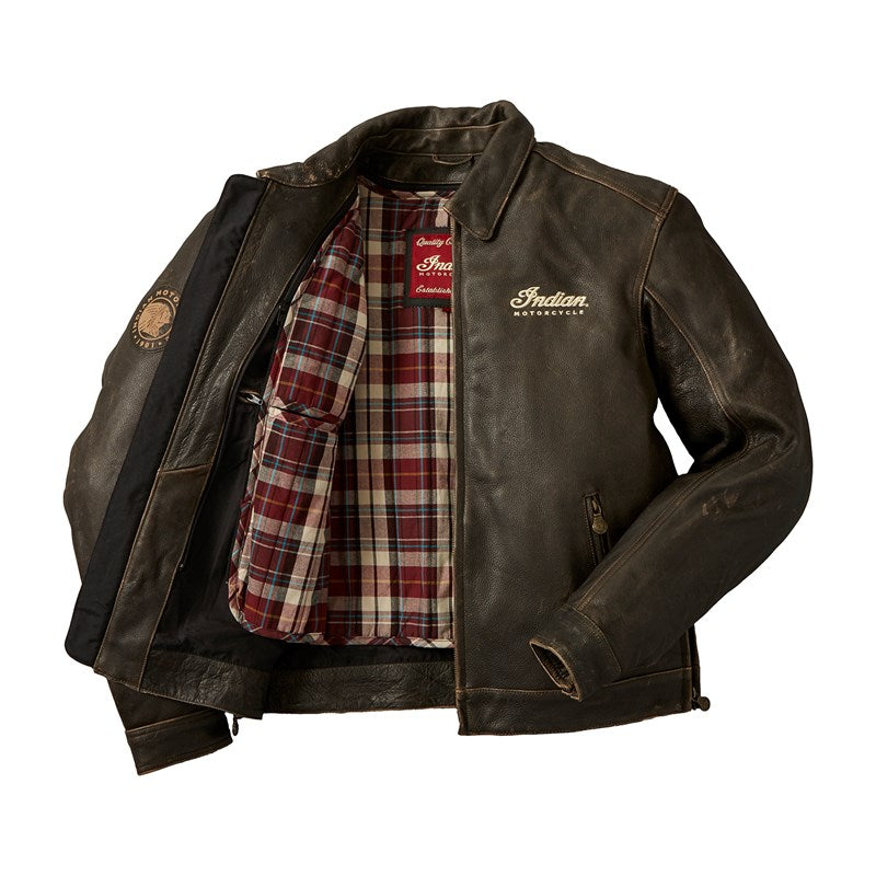 Leather Biker Jacket for men – Louis Bond