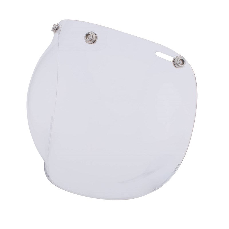Open Face Retro Helmet Bubble Visor, Clear – Indian Motorcycle Orange County