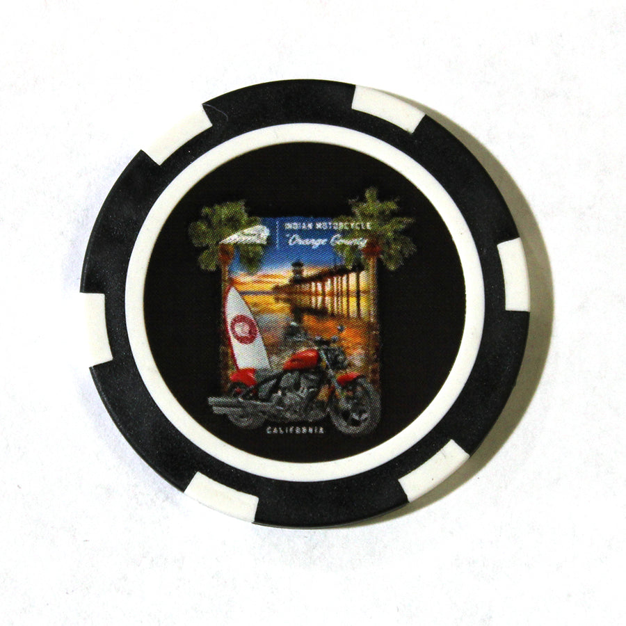 INDIAN MOTORCYCLE DEALER POKER CHIPS