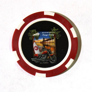 INDIAN MOTORCYCLE DEALER POKER CHIPS