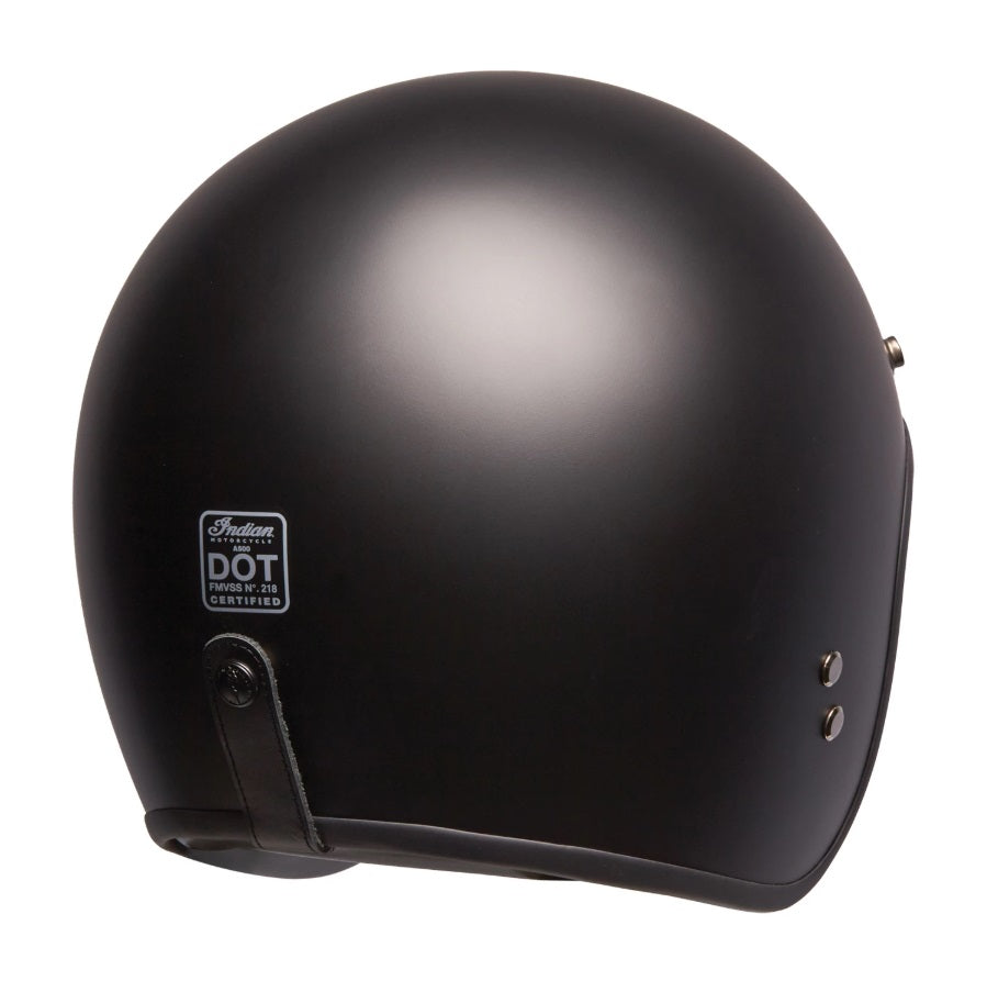 Matte Black Retro Open Face Helmet by Indian Motorcycle®